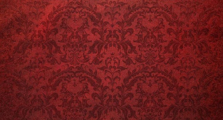 vintage-red-damask-floral-pattern-canvas-background