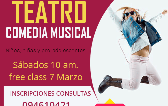 CLASES DE TEATRO Y COMEDIA MUSICAL